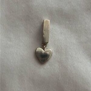 Pandora Sterling Silver Heart Pendant Charm